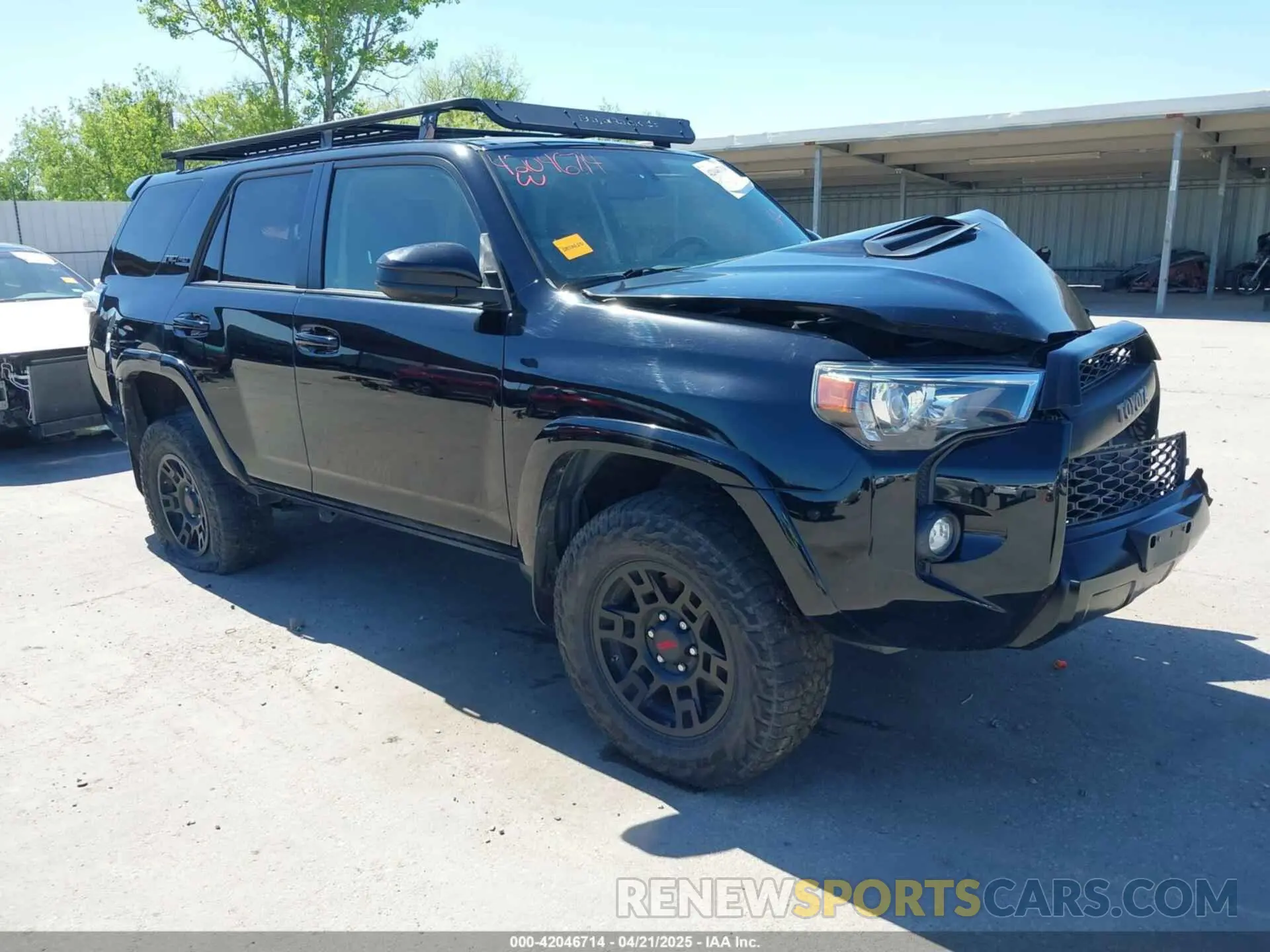 1 Photograph of a damaged car JTEBU5JR0K5606293 TOYOTA 4RUNNER 2019
