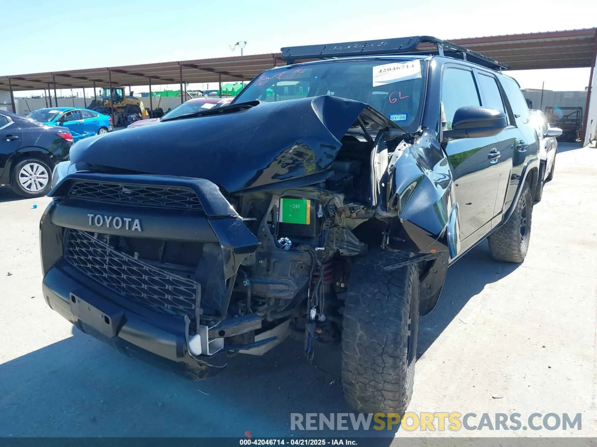 6 Photograph of a damaged car JTEBU5JR0K5606293 TOYOTA 4RUNNER 2019