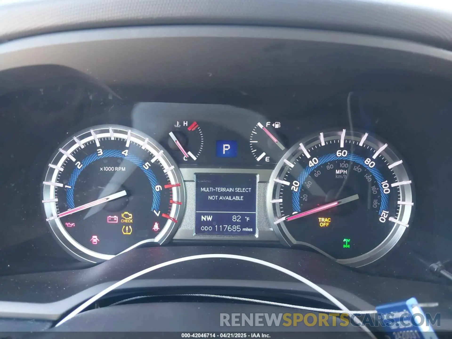 7 Photograph of a damaged car JTEBU5JR0K5606293 TOYOTA 4RUNNER 2019