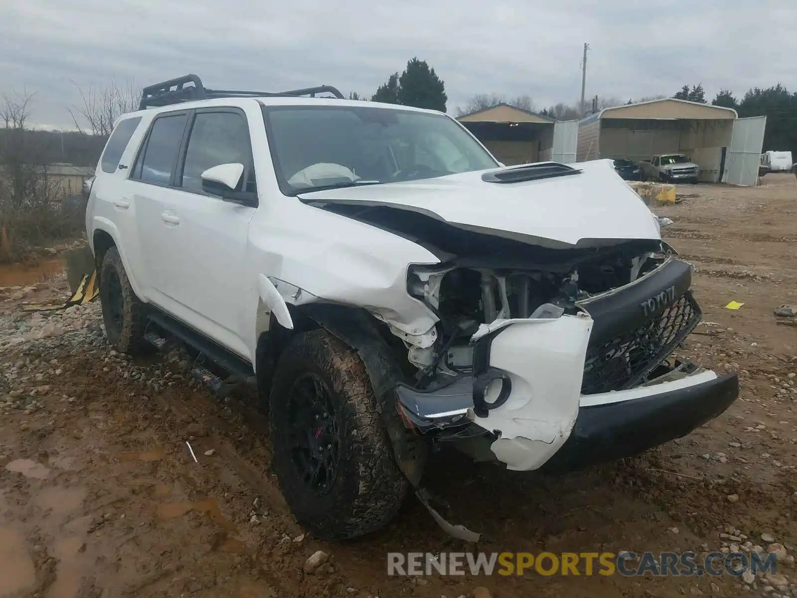 1 Photograph of a damaged car JTEBU5JR0K5620047 TOYOTA 4RUNNER 2019