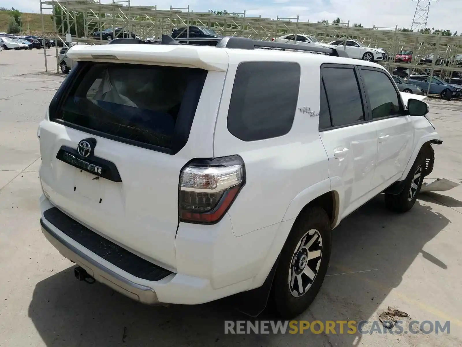 4 Photograph of a damaged car JTEBU5JR0K5622106 TOYOTA 4RUNNER 2019