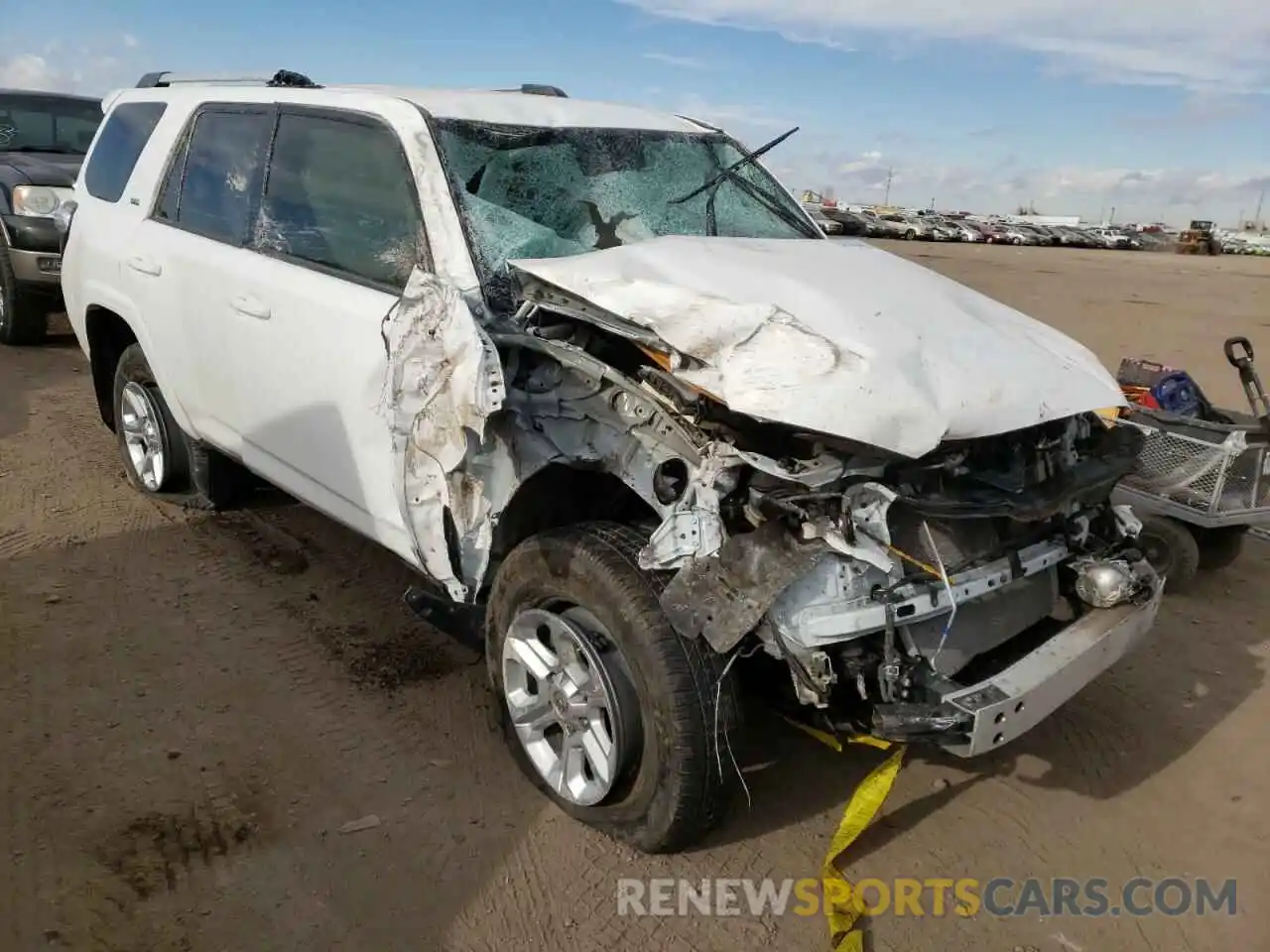 1 Photograph of a damaged car JTEBU5JR0K5627130 TOYOTA 4RUNNER 2019