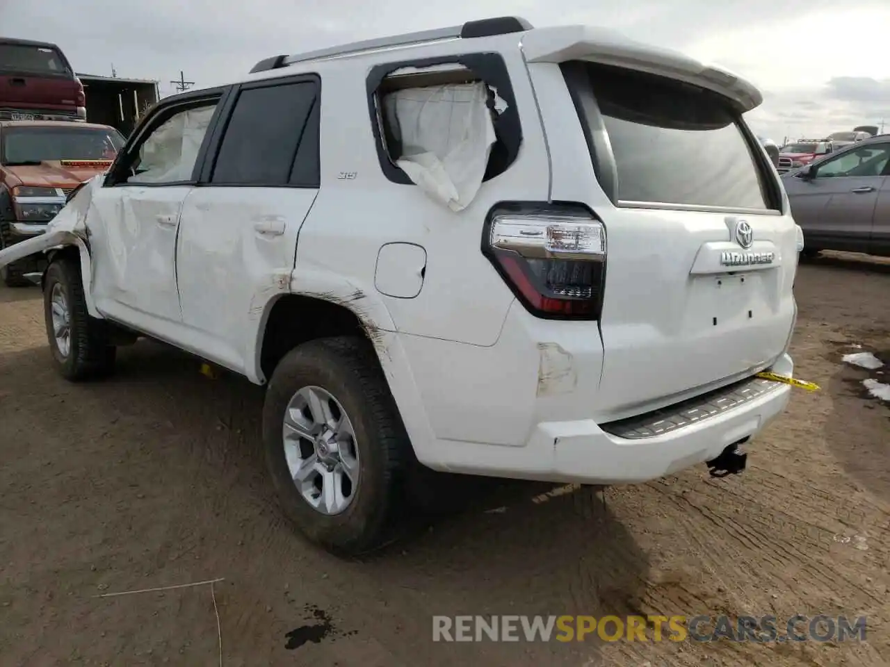 3 Photograph of a damaged car JTEBU5JR0K5627130 TOYOTA 4RUNNER 2019