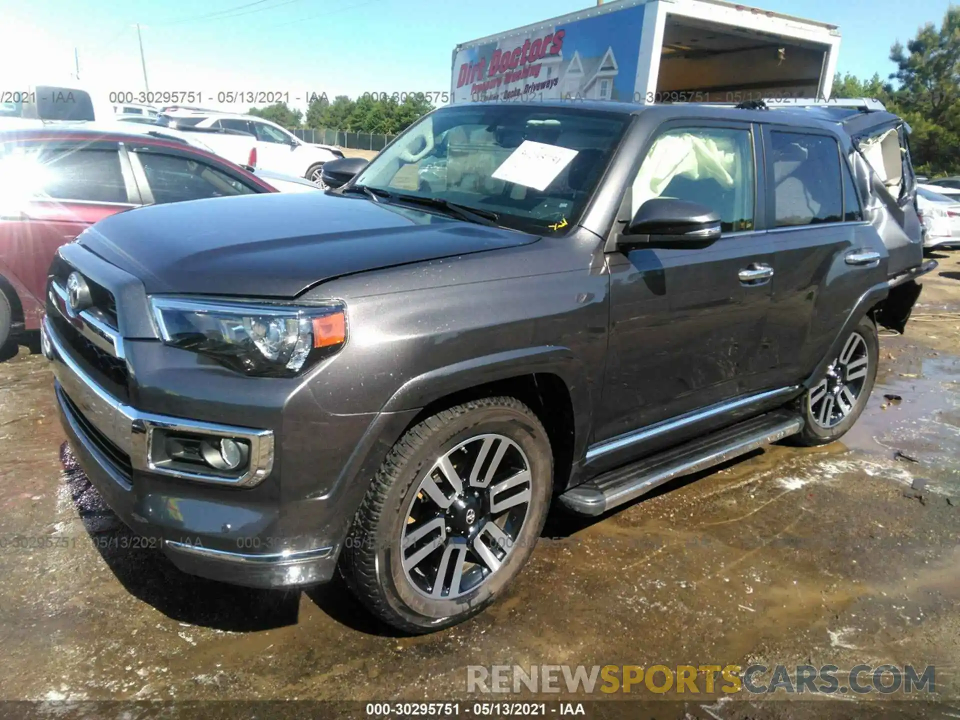 2 Photograph of a damaged car JTEBU5JR0K5633932 TOYOTA 4RUNNER 2019