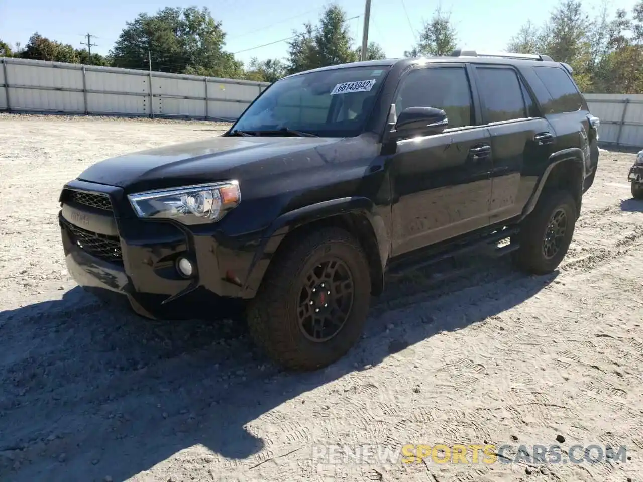 2 Photograph of a damaged car JTEBU5JR0K5653095 TOYOTA 4RUNNER 2019