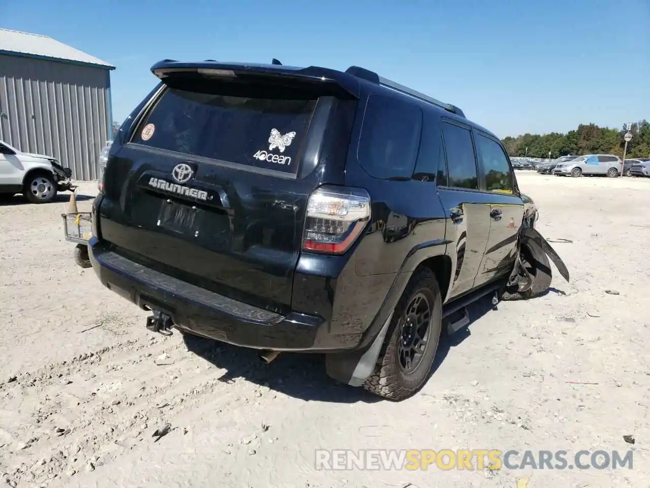 4 Photograph of a damaged car JTEBU5JR0K5653095 TOYOTA 4RUNNER 2019