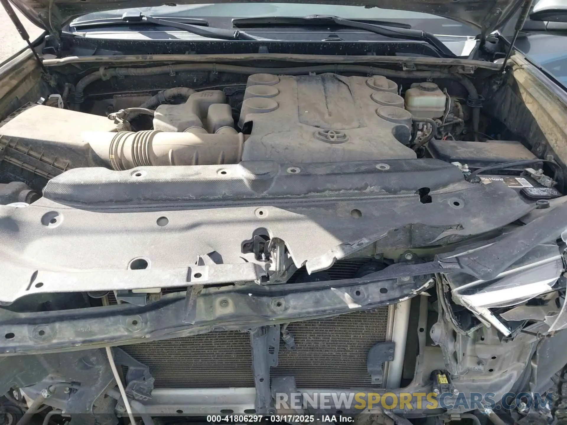 10 Photograph of a damaged car JTEBU5JR0K5655526 TOYOTA 4RUNNER 2019