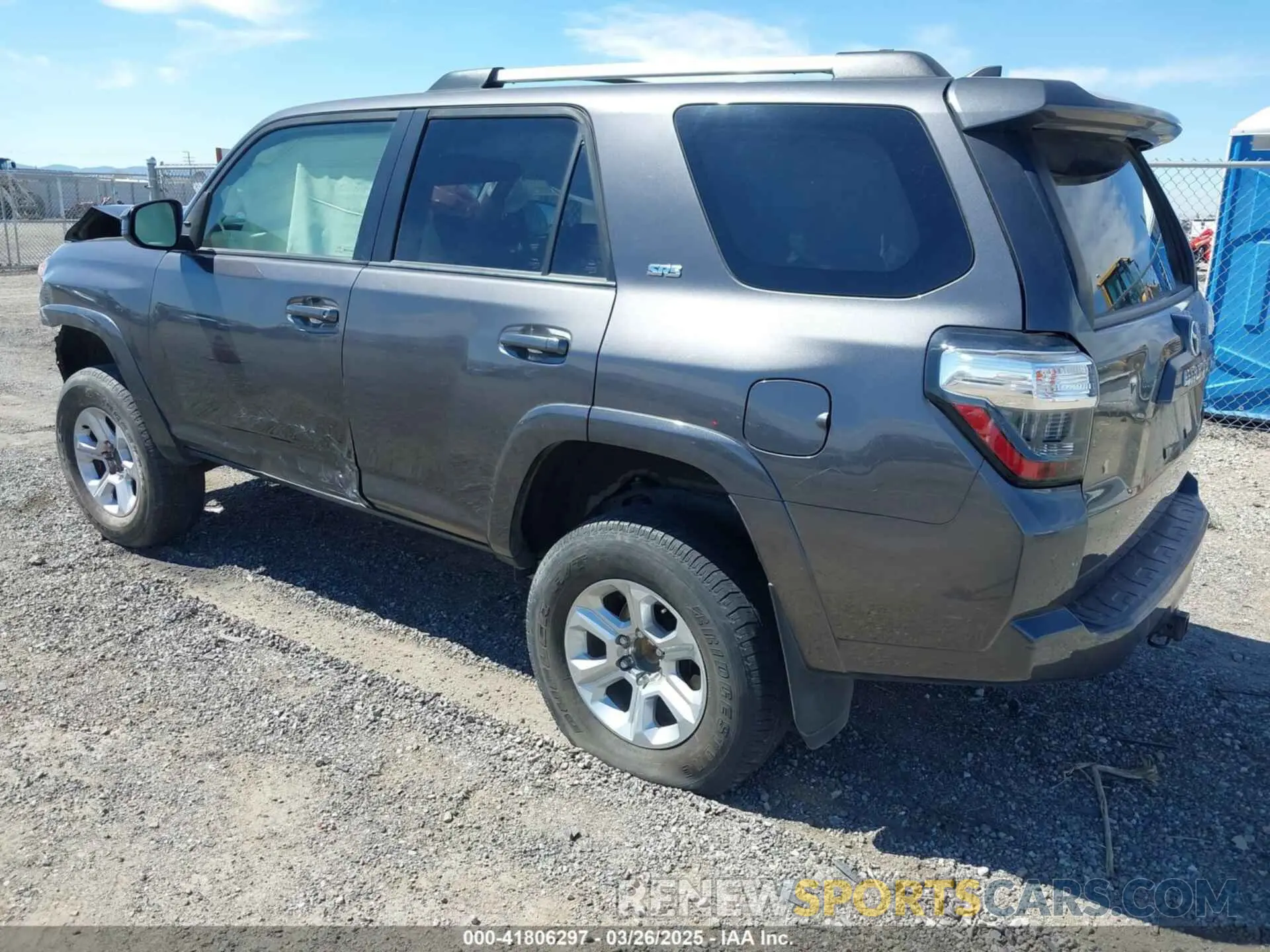 3 Photograph of a damaged car JTEBU5JR0K5655526 TOYOTA 4RUNNER 2019