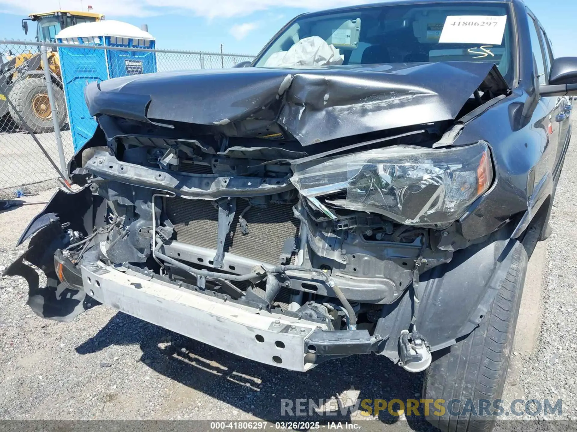 6 Photograph of a damaged car JTEBU5JR0K5655526 TOYOTA 4RUNNER 2019