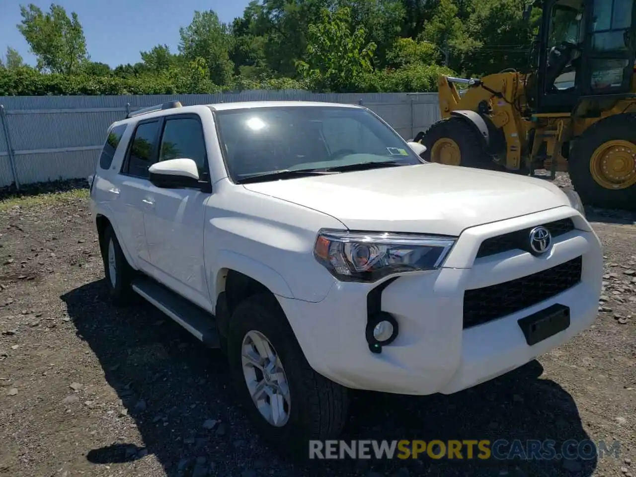 1 Photograph of a damaged car JTEBU5JR0K5657292 TOYOTA 4RUNNER 2019