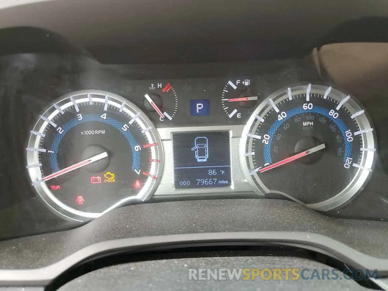 9 Photograph of a damaged car JTEBU5JR0K5659592 TOYOTA 4RUNNER 2019