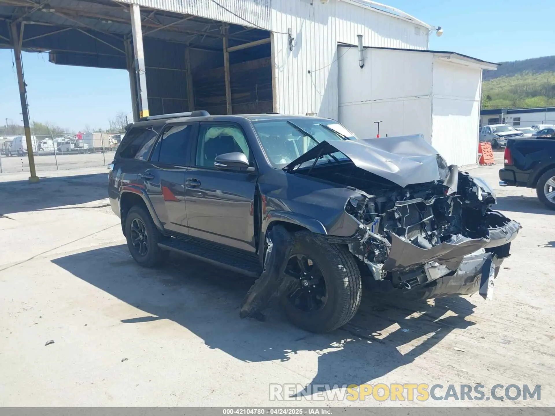 1 Photograph of a damaged car JTEBU5JR0K5664825 TOYOTA 4RUNNER 2019