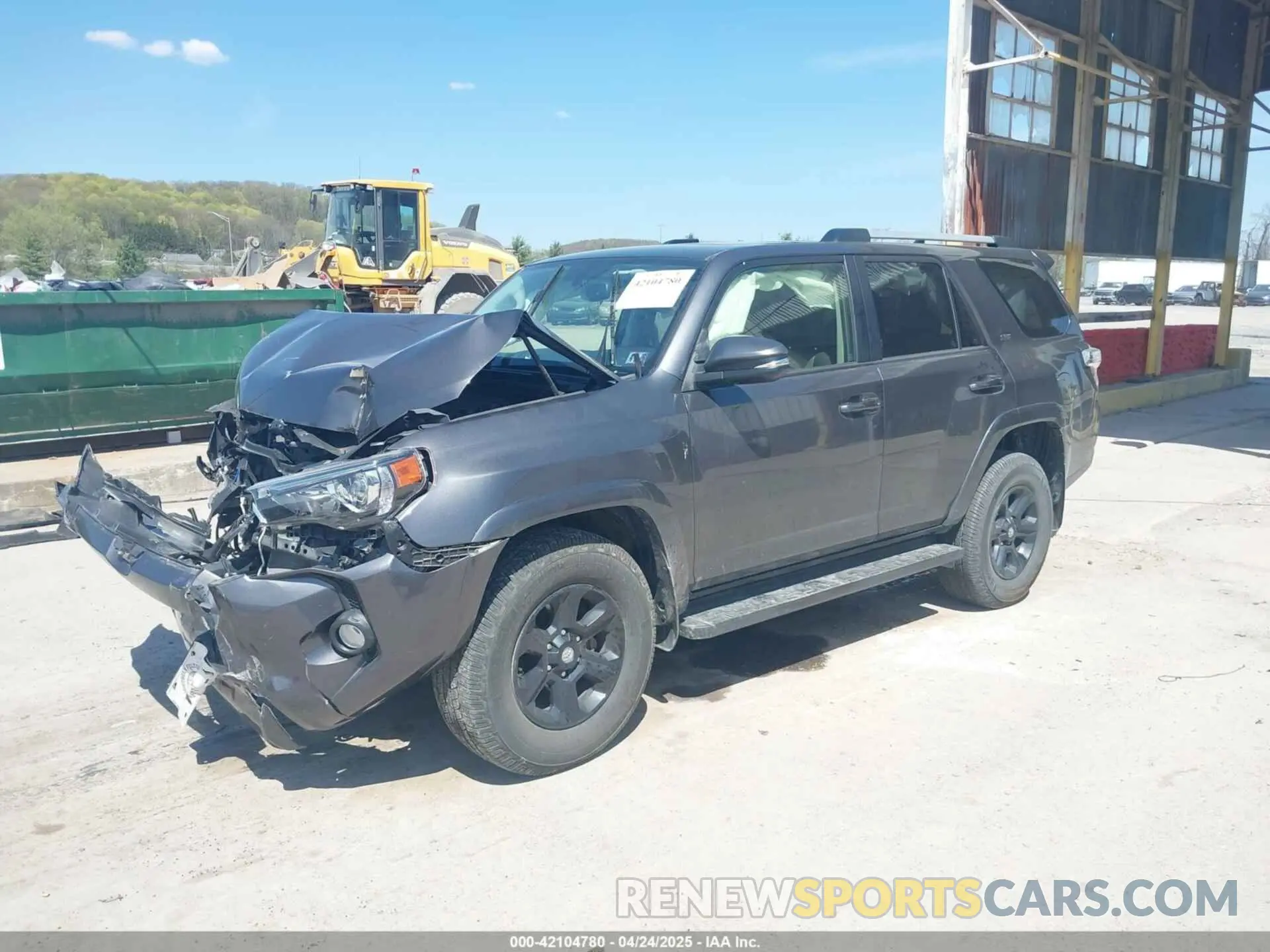 2 Photograph of a damaged car JTEBU5JR0K5664825 TOYOTA 4RUNNER 2019