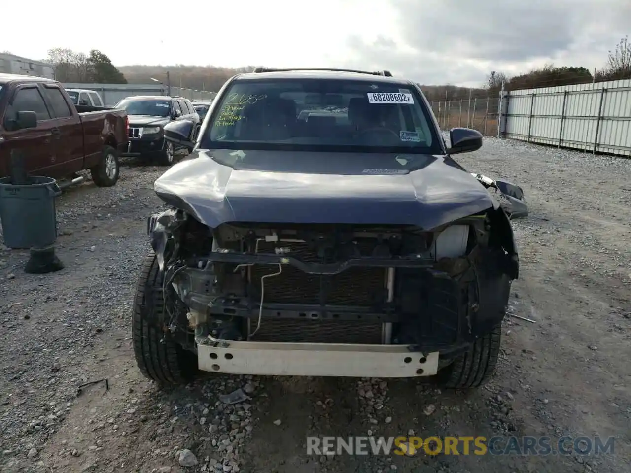 5 Photograph of a damaged car JTEBU5JR0K5687134 TOYOTA 4RUNNER 2019