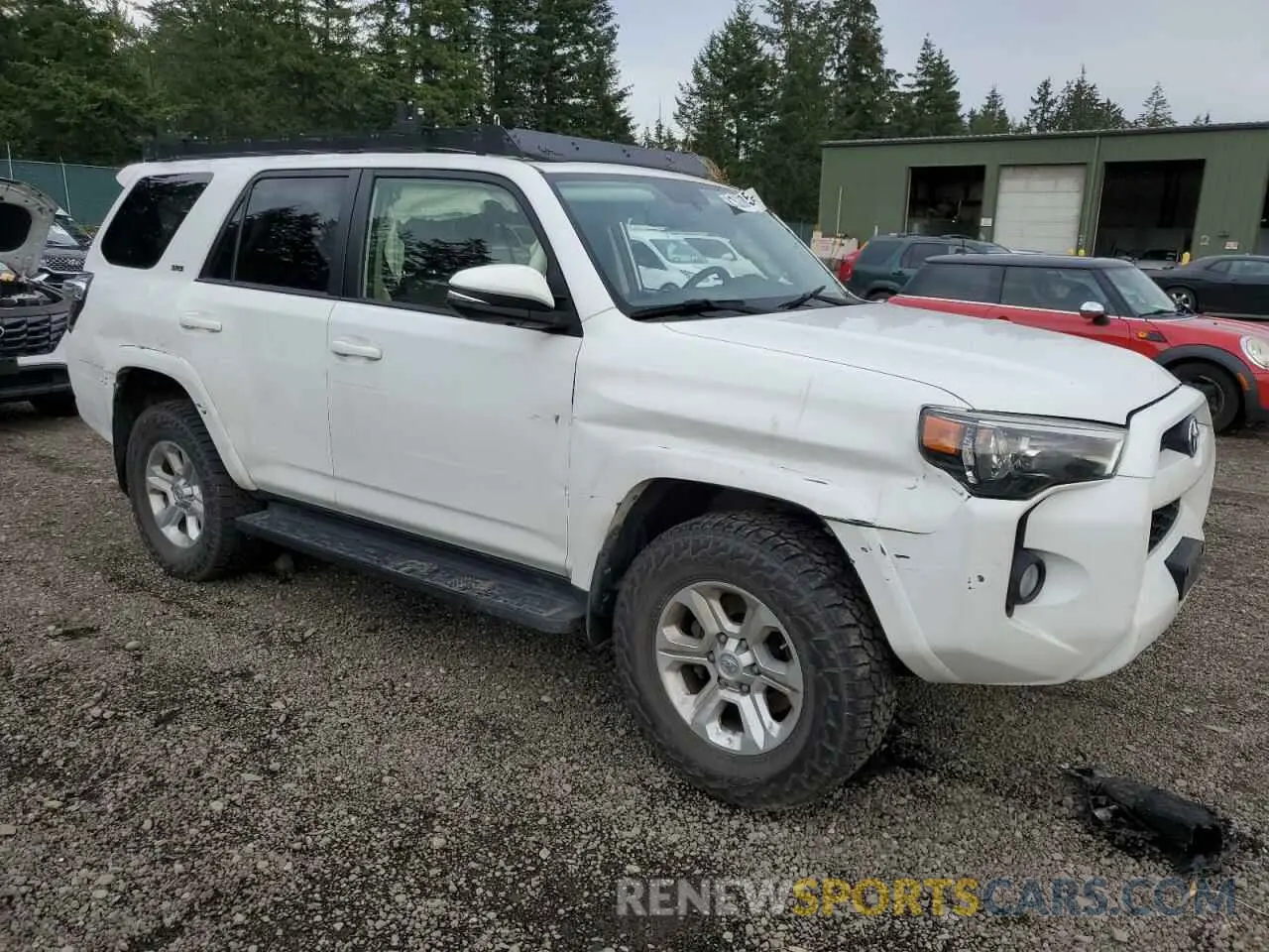 4 Photograph of a damaged car JTEBU5JR0K5692687 TOYOTA 4RUNNER 2019