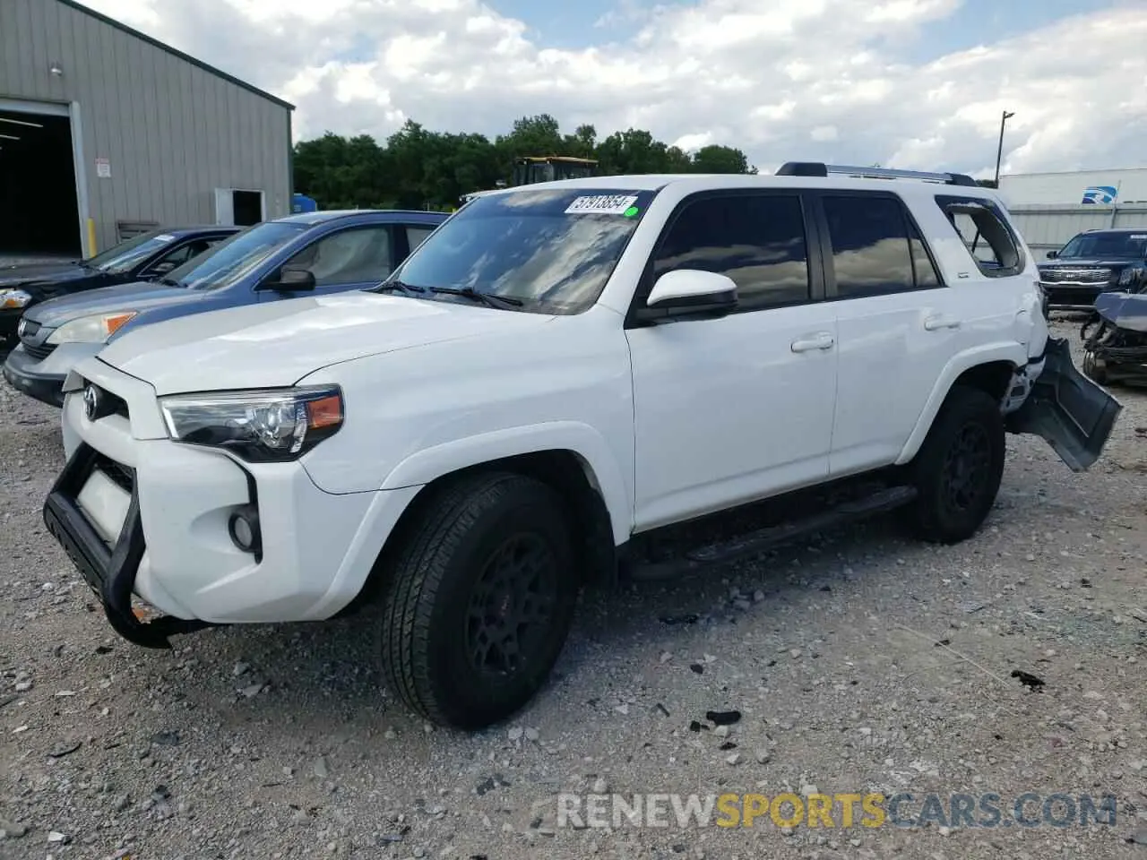 1 Photograph of a damaged car JTEBU5JR0K5694083 TOYOTA 4RUNNER 2019
