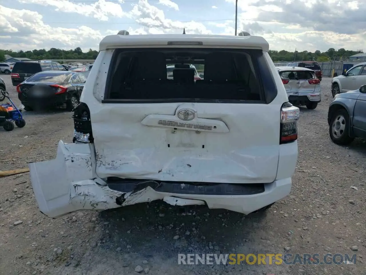 6 Photograph of a damaged car JTEBU5JR0K5694083 TOYOTA 4RUNNER 2019