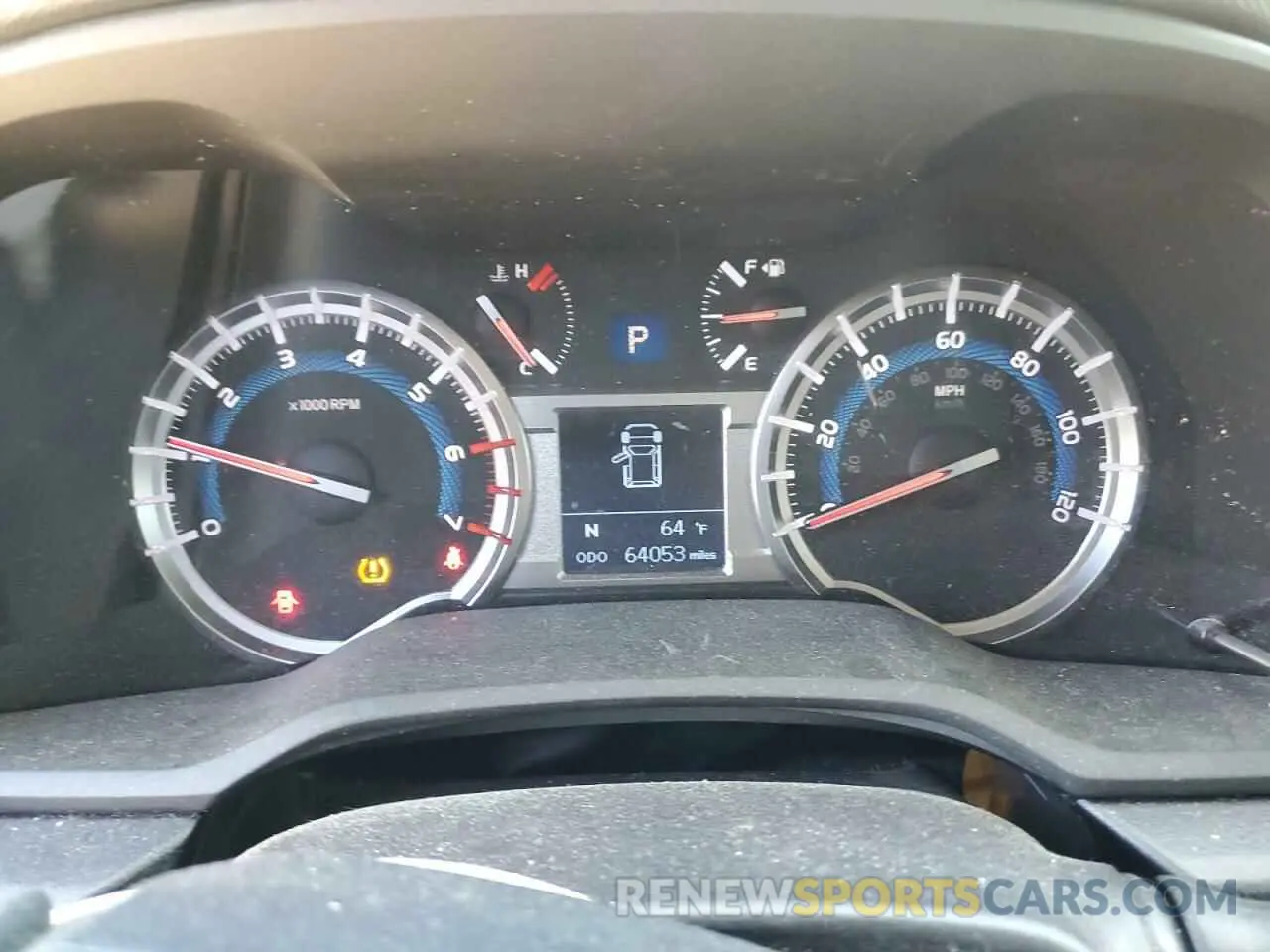 9 Photograph of a damaged car JTEBU5JR0K5701212 TOYOTA 4RUNNER 2019