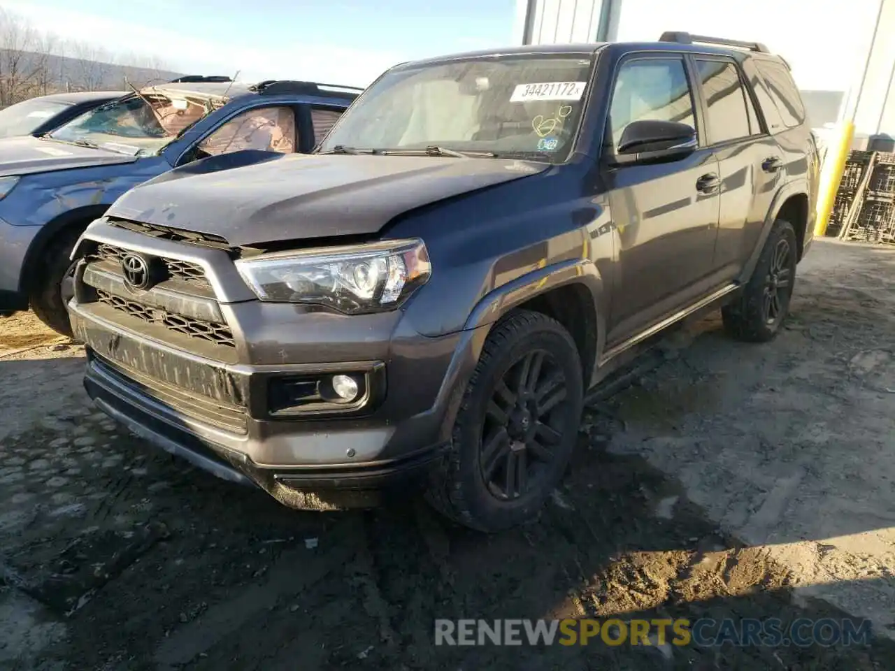 2 Photograph of a damaged car JTEBU5JR0K5703297 TOYOTA 4RUNNER 2019