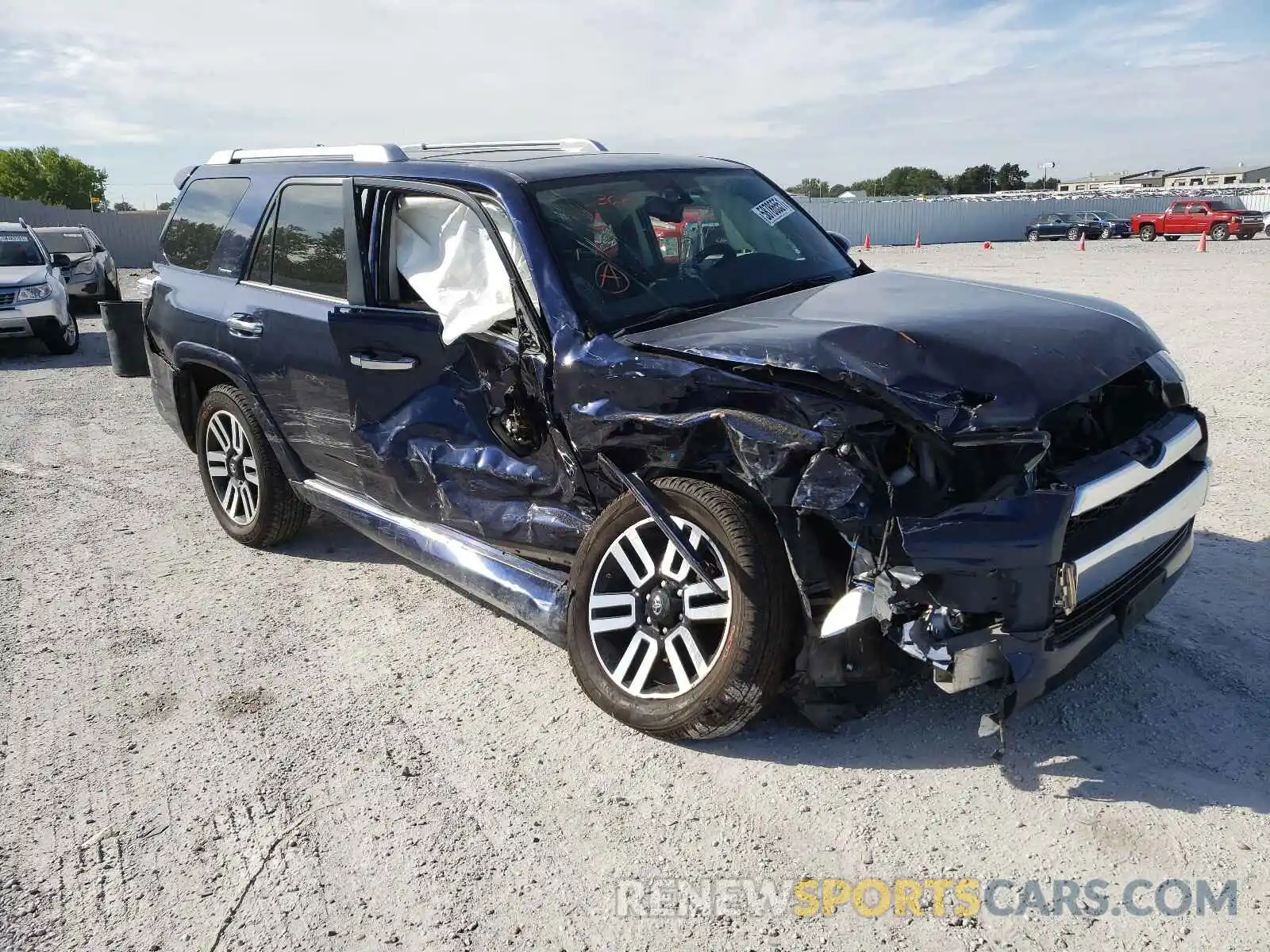 1 Photograph of a damaged car JTEBU5JR0K5708869 TOYOTA 4RUNNER 2019