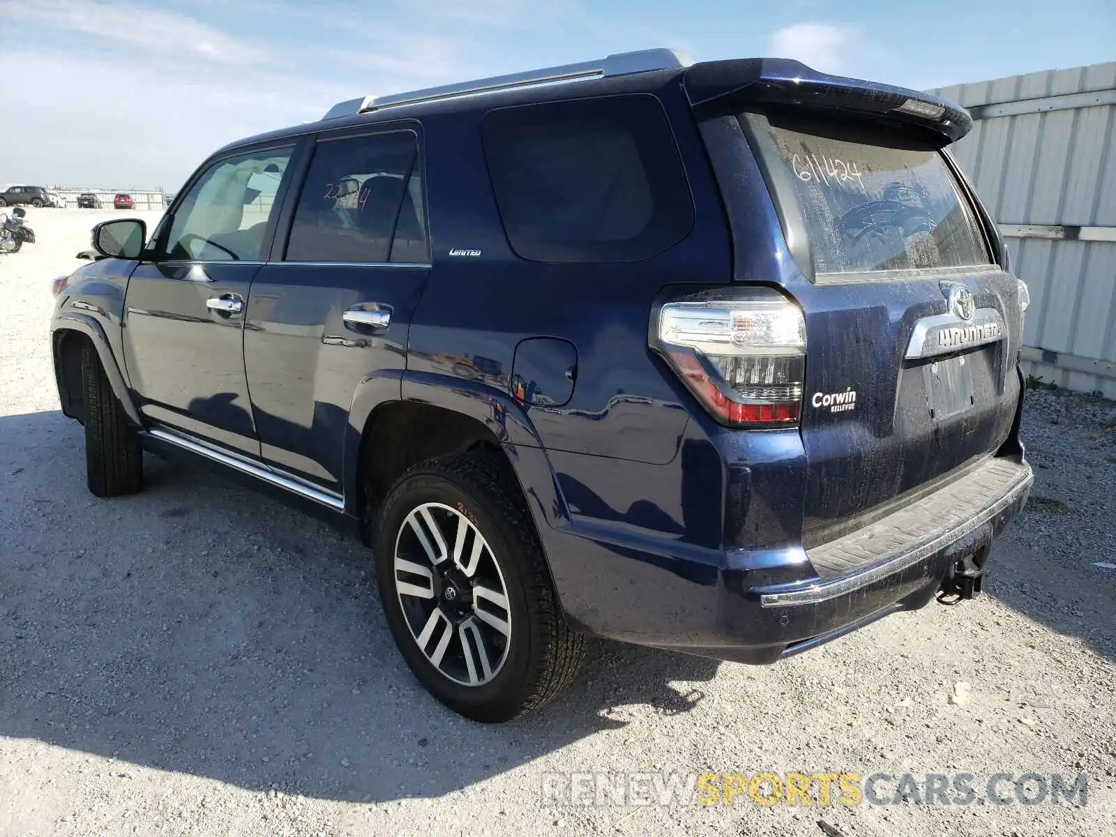 3 Photograph of a damaged car JTEBU5JR0K5708869 TOYOTA 4RUNNER 2019