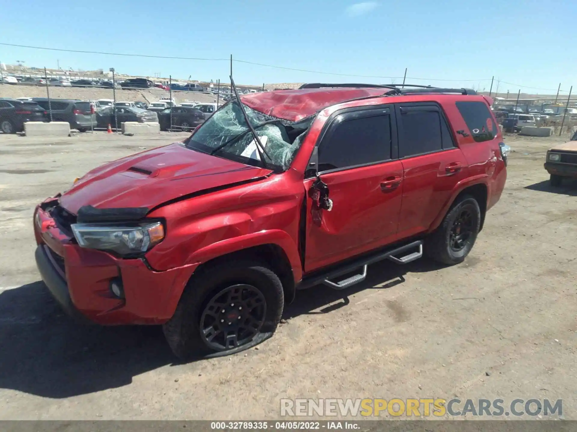 2 Photograph of a damaged car JTEBU5JR0K5728040 TOYOTA 4RUNNER 2019