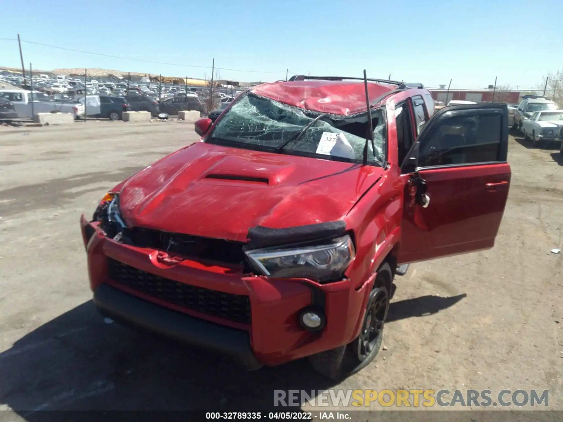 6 Photograph of a damaged car JTEBU5JR0K5728040 TOYOTA 4RUNNER 2019