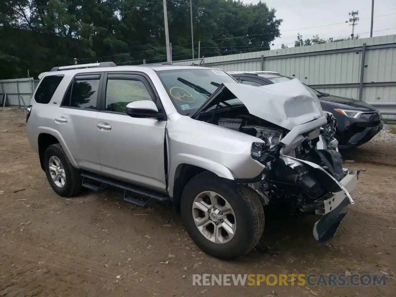 1 Photograph of a damaged car JTEBU5JR0K5730290 TOYOTA 4RUNNER 2019