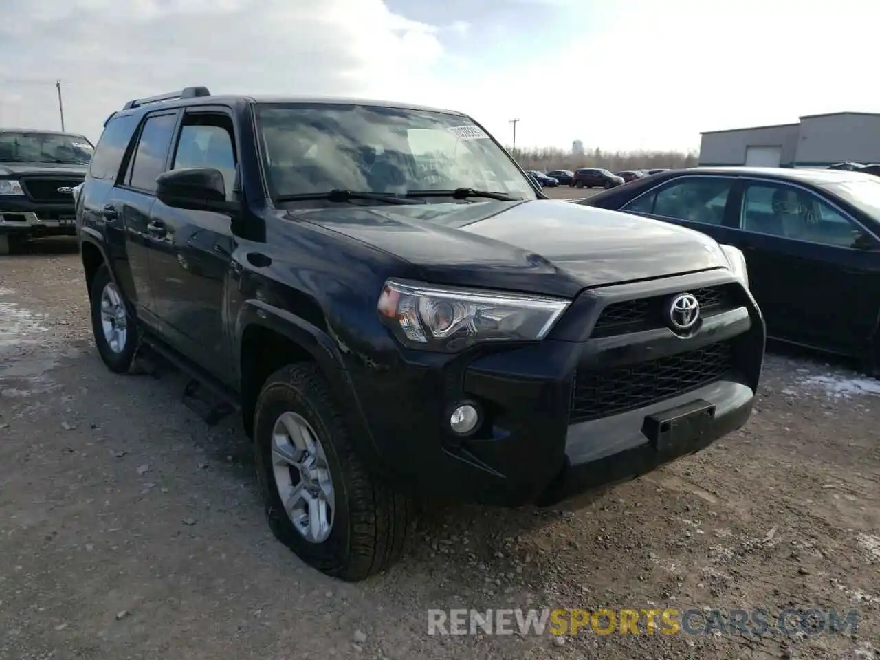 1 Photograph of a damaged car JTEBU5JR0K5735795 TOYOTA 4RUNNER 2019