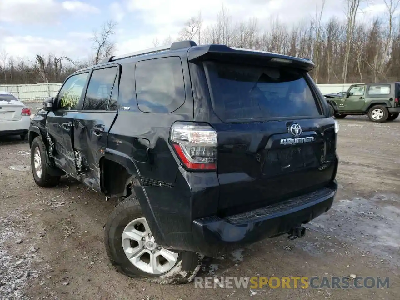 3 Photograph of a damaged car JTEBU5JR0K5735795 TOYOTA 4RUNNER 2019