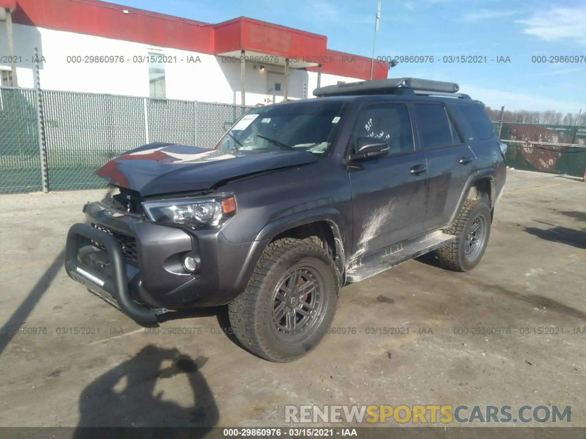 2 Photograph of a damaged car JTEBU5JR1K5614967 TOYOTA 4RUNNER 2019