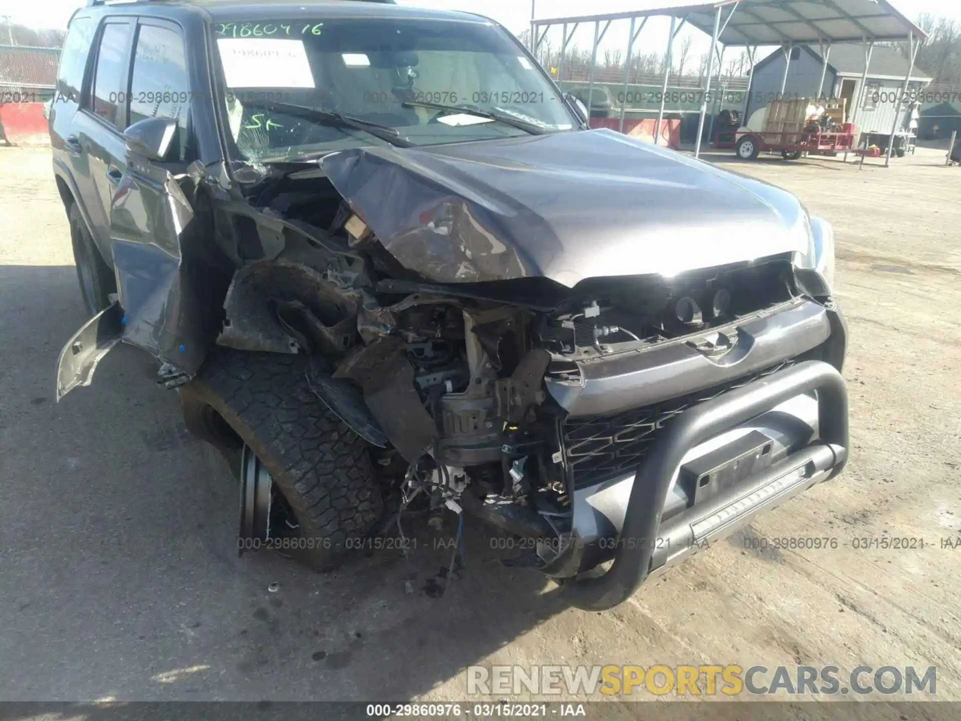 6 Photograph of a damaged car JTEBU5JR1K5614967 TOYOTA 4RUNNER 2019