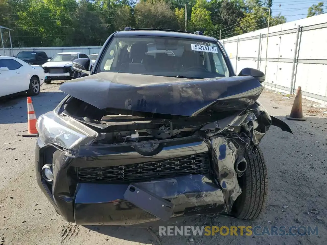 5 Photograph of a damaged car JTEBU5JR1K5615178 TOYOTA 4RUNNER 2019