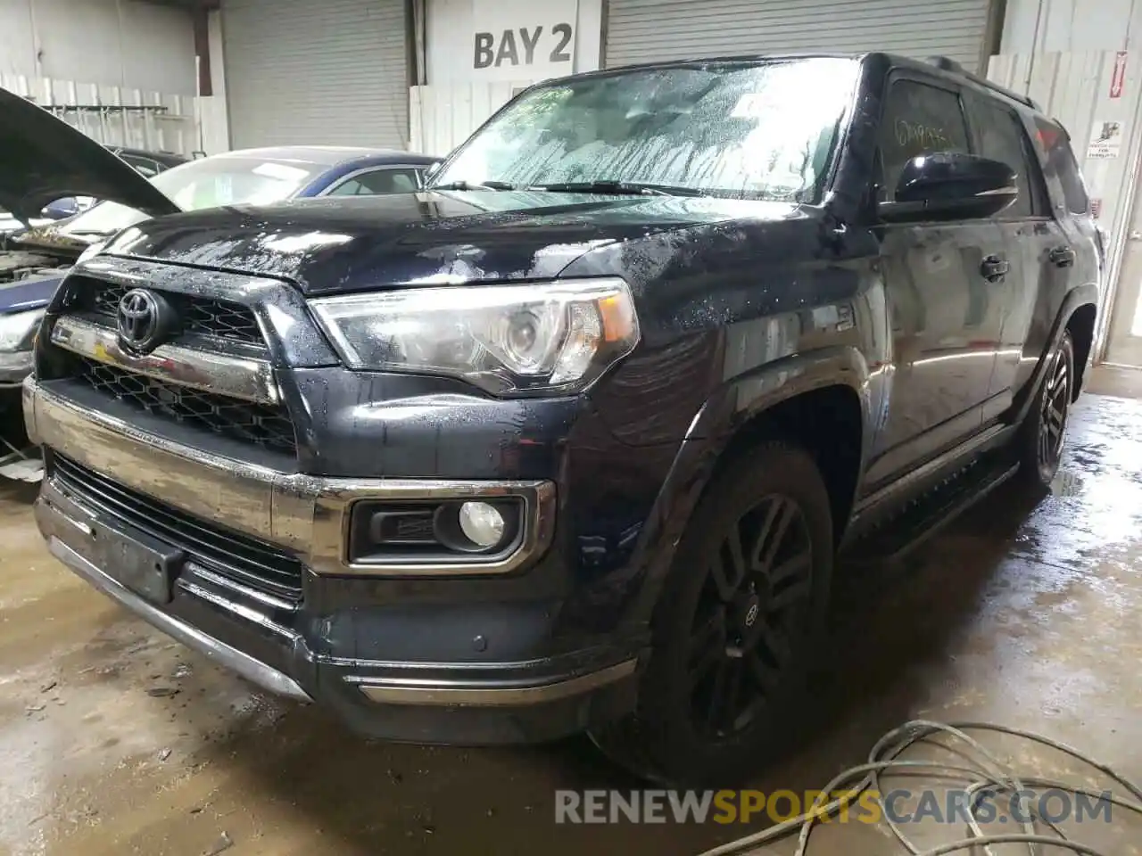 2 Photograph of a damaged car JTEBU5JR1K5617285 TOYOTA 4RUNNER 2019