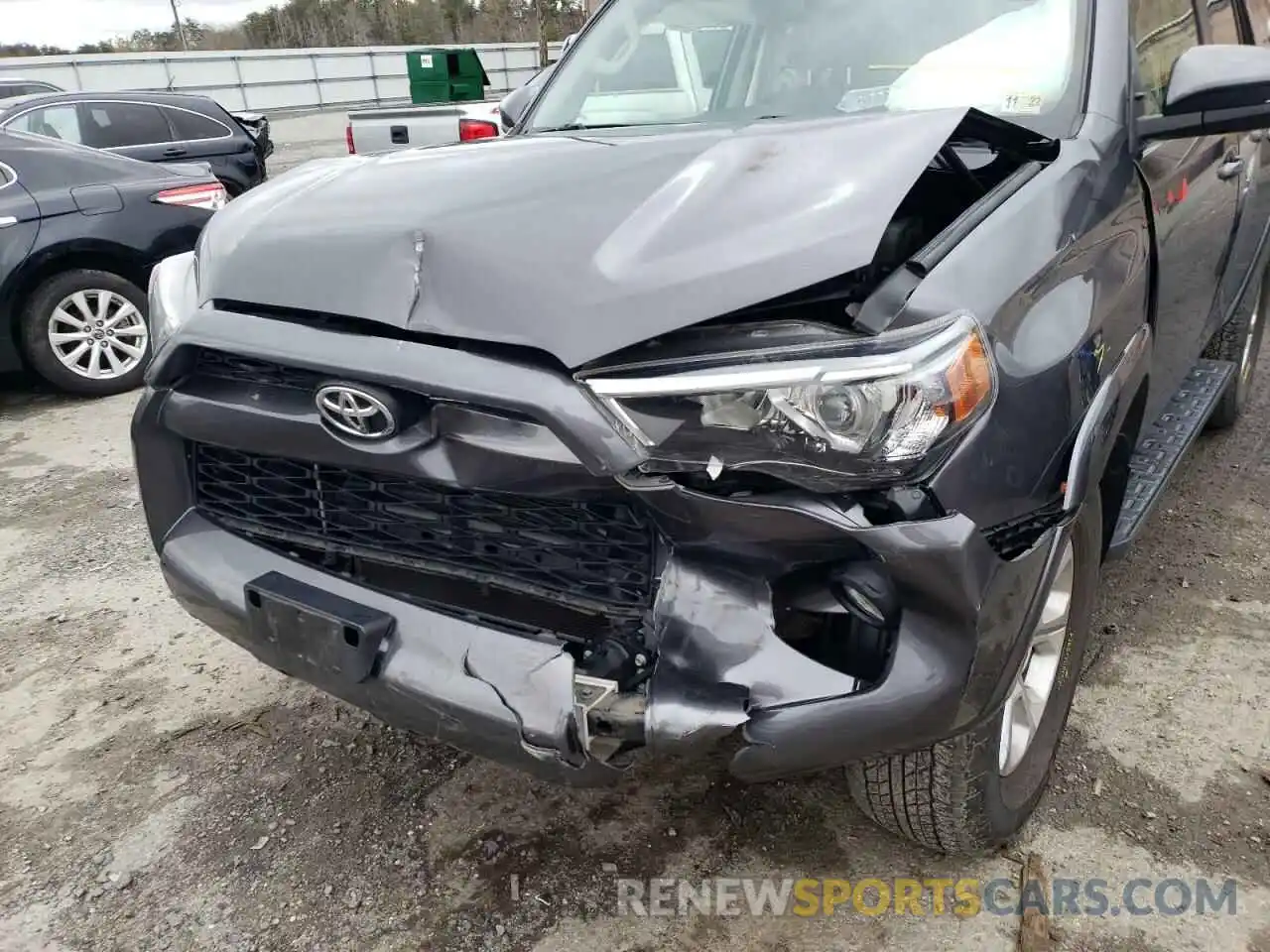 9 Photograph of a damaged car JTEBU5JR1K5623510 TOYOTA 4RUNNER 2019