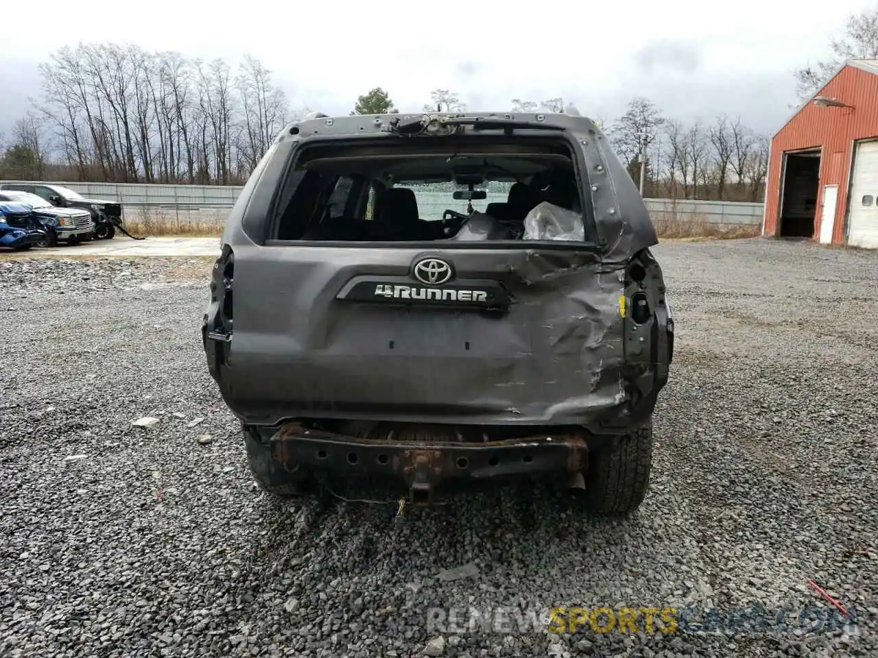 6 Photograph of a damaged car JTEBU5JR1K5623569 TOYOTA 4RUNNER 2019