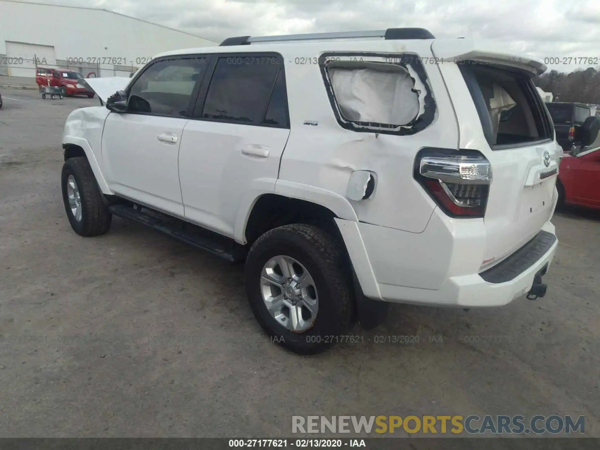 3 Photograph of a damaged car JTEBU5JR1K5627430 TOYOTA 4RUNNER 2019