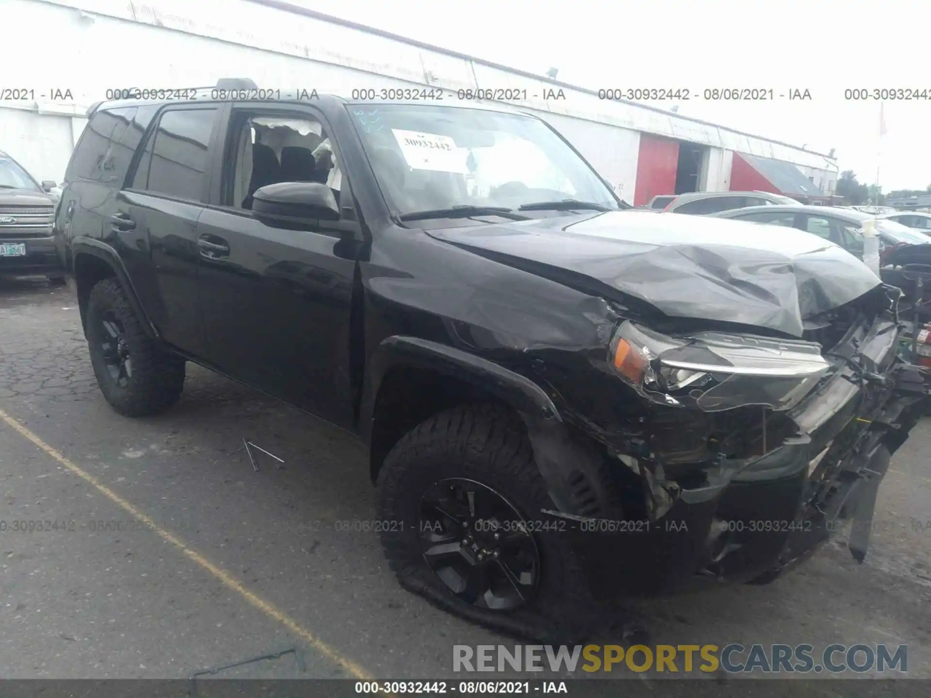 1 Photograph of a damaged car JTEBU5JR1K5632742 TOYOTA 4RUNNER 2019