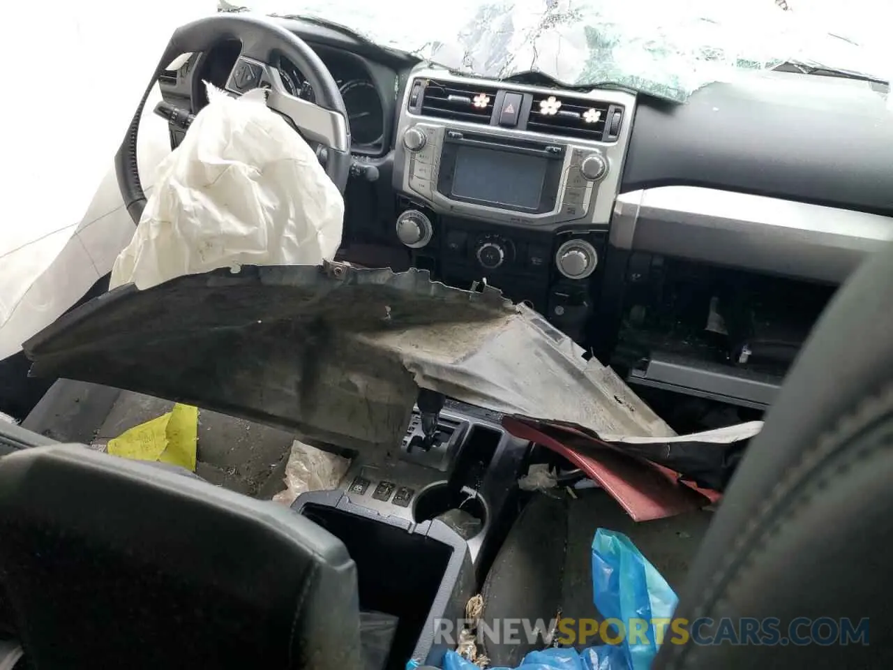 8 Photograph of a damaged car JTEBU5JR1K5636709 TOYOTA 4RUNNER 2019