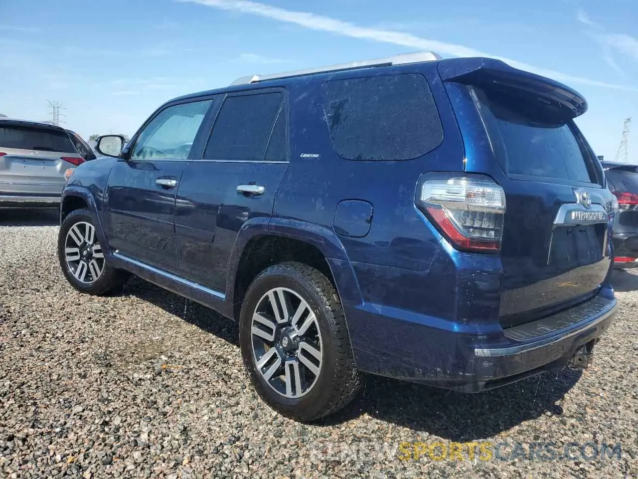 2 Photograph of a damaged car JTEBU5JR1K5637892 TOYOTA 4RUNNER 2019