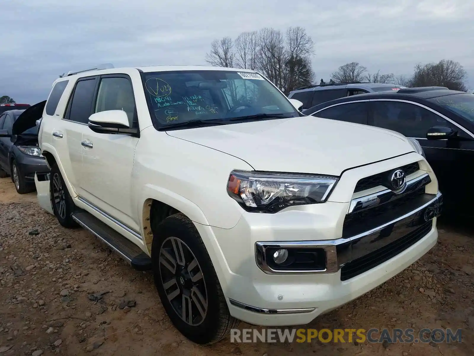 1 Photograph of a damaged car JTEBU5JR1K5639934 TOYOTA 4RUNNER 2019