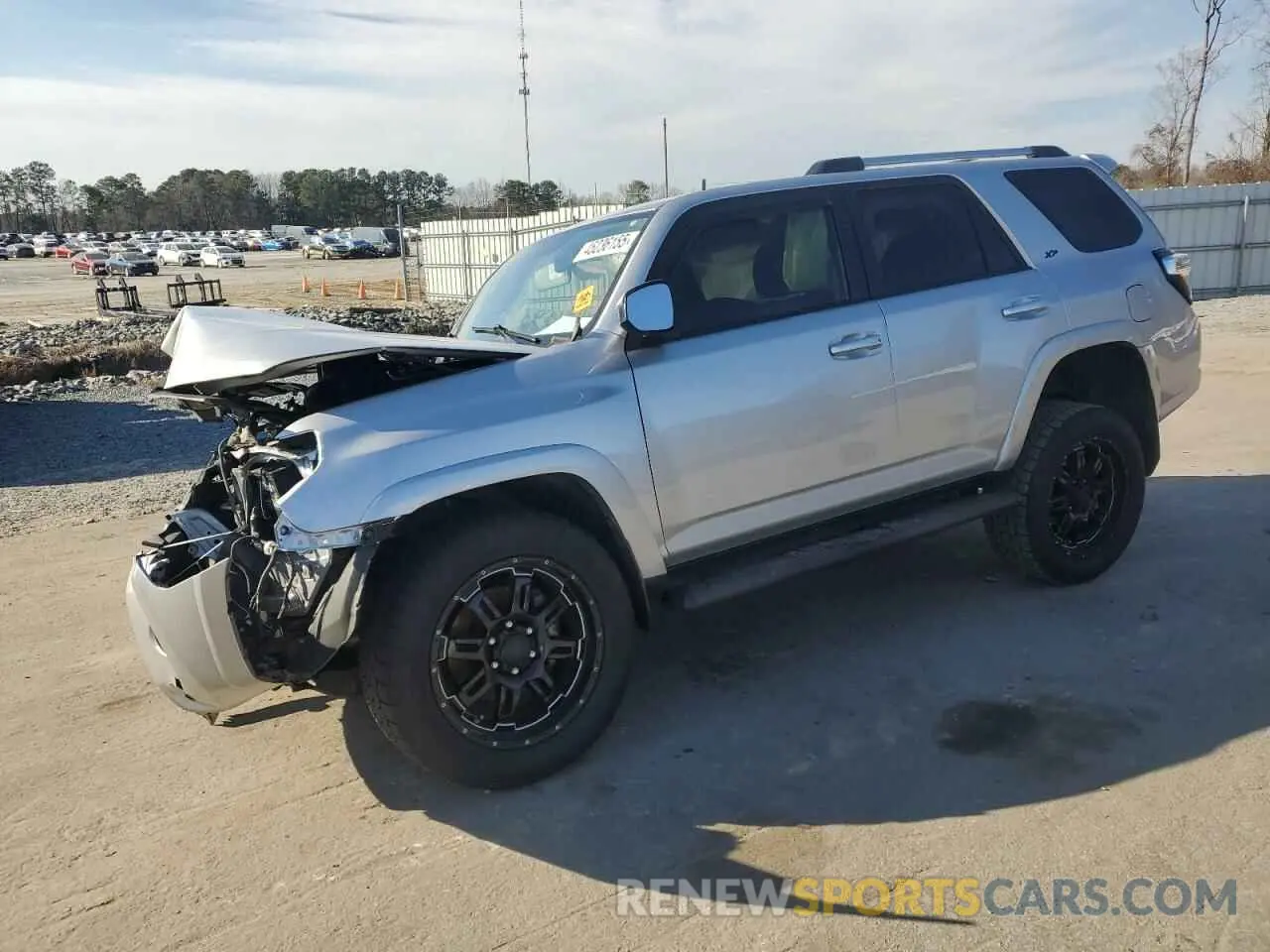 1 Photograph of a damaged car JTEBU5JR1K5640677 TOYOTA 4RUNNER 2019