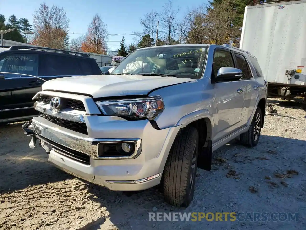 2 Photograph of a damaged car JTEBU5JR1K5652778 TOYOTA 4RUNNER 2019