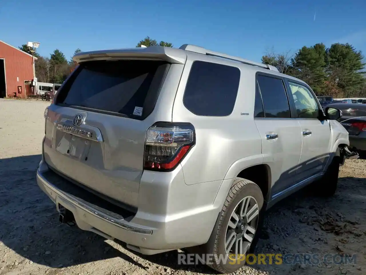 4 Photograph of a damaged car JTEBU5JR1K5652778 TOYOTA 4RUNNER 2019