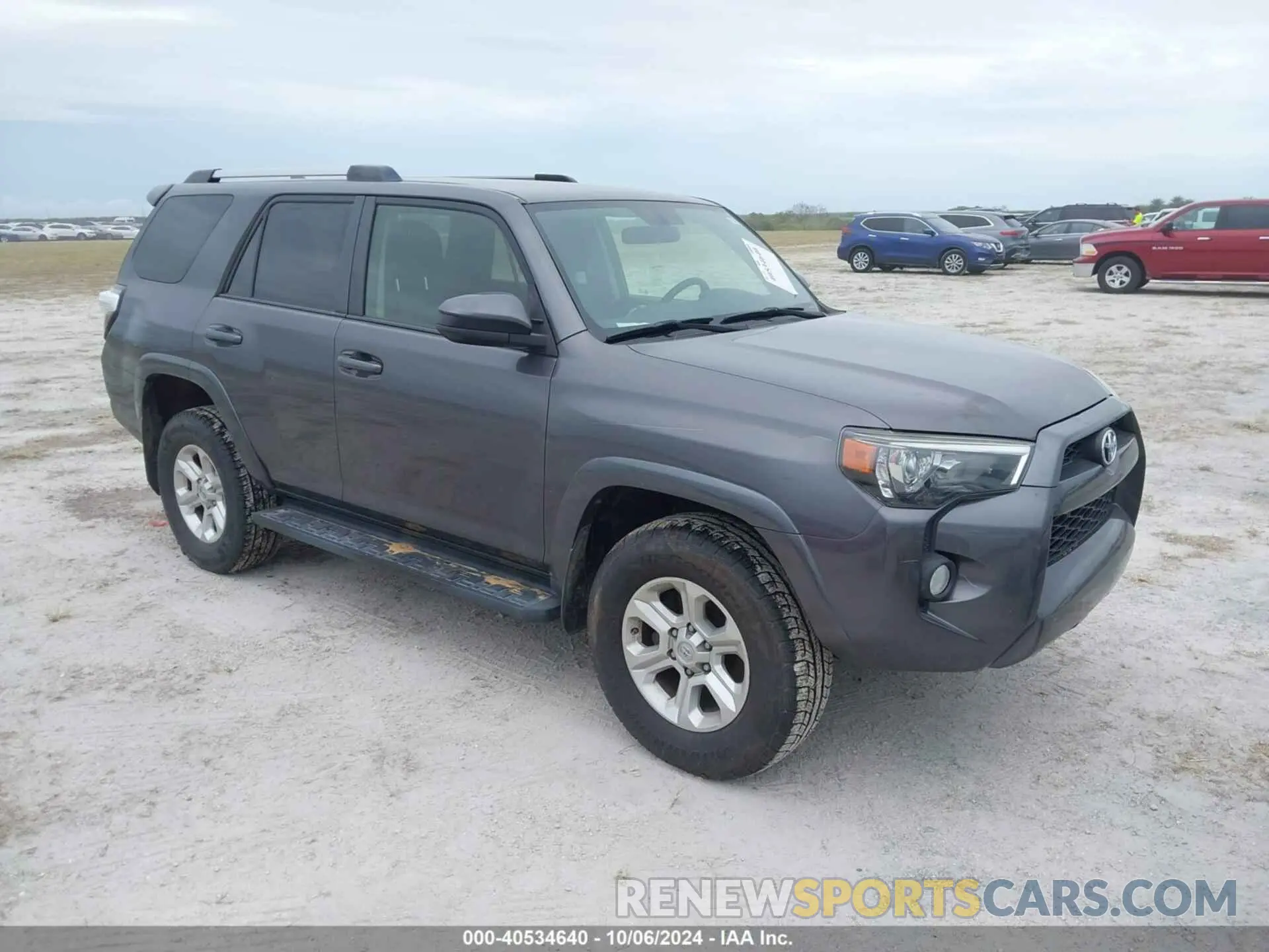 1 Photograph of a damaged car JTEBU5JR1K5655244 TOYOTA 4RUNNER 2019