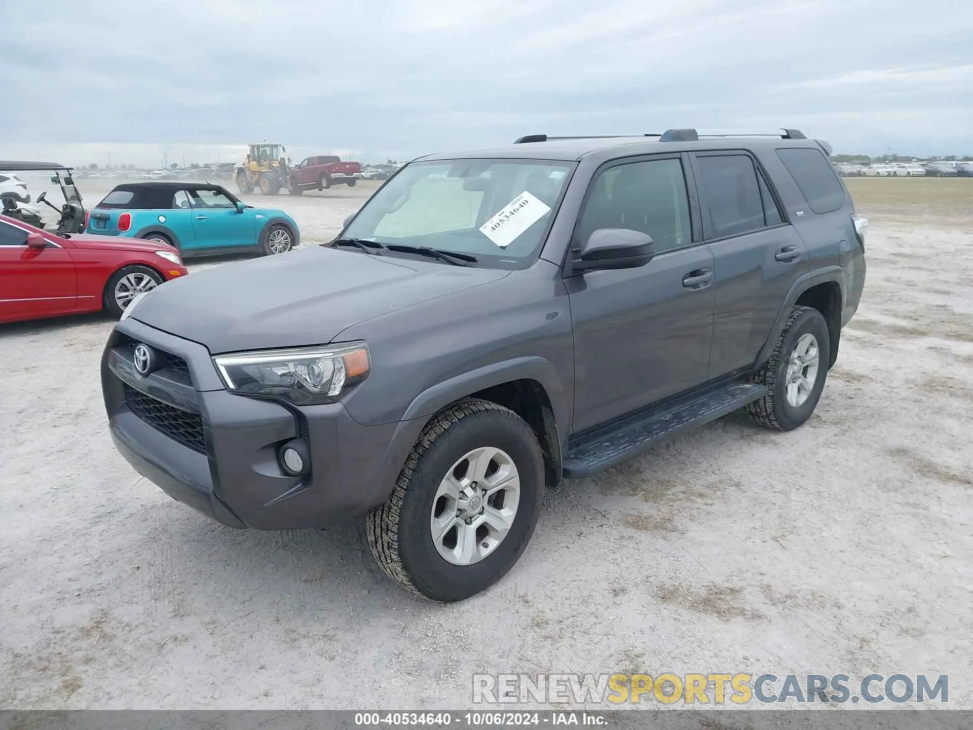 2 Photograph of a damaged car JTEBU5JR1K5655244 TOYOTA 4RUNNER 2019