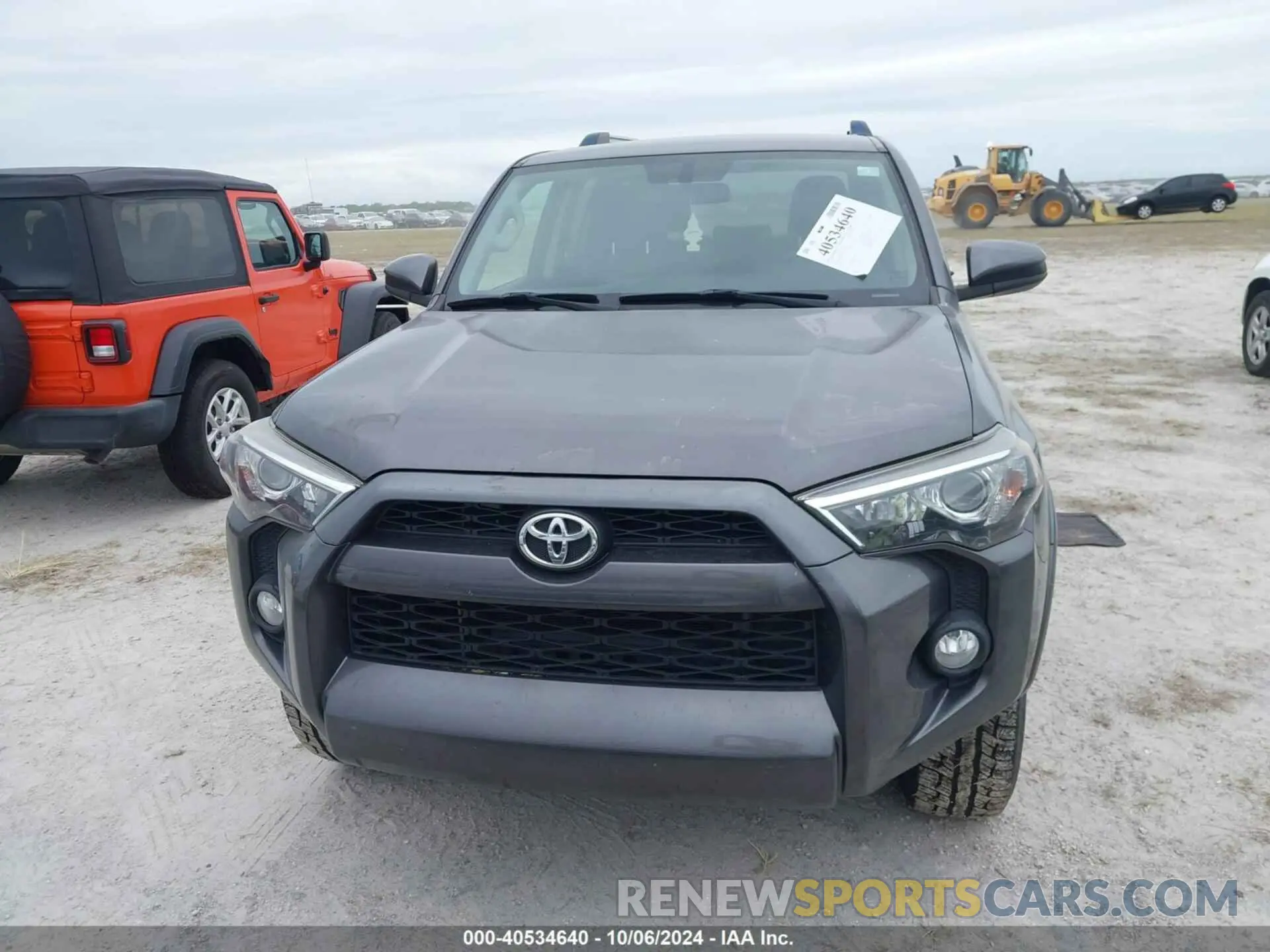 6 Photograph of a damaged car JTEBU5JR1K5655244 TOYOTA 4RUNNER 2019
