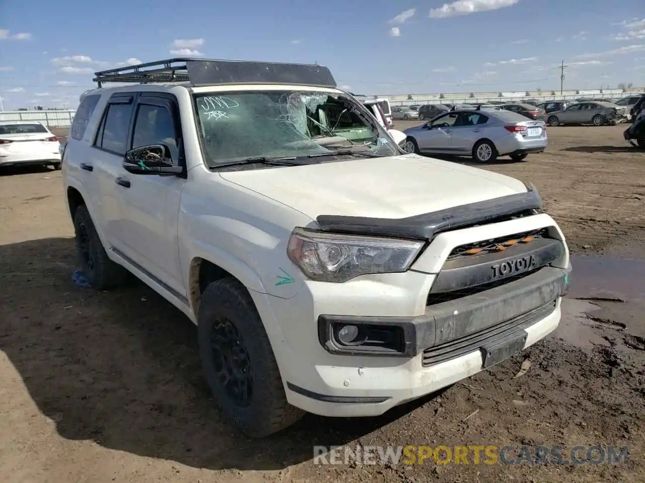 1 Photograph of a damaged car JTEBU5JR1K5657334 TOYOTA 4RUNNER 2019