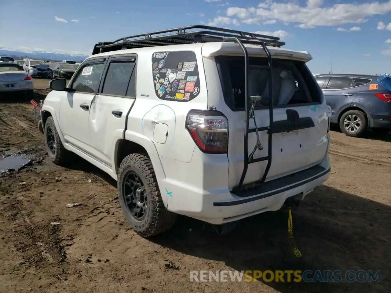 3 Photograph of a damaged car JTEBU5JR1K5657334 TOYOTA 4RUNNER 2019