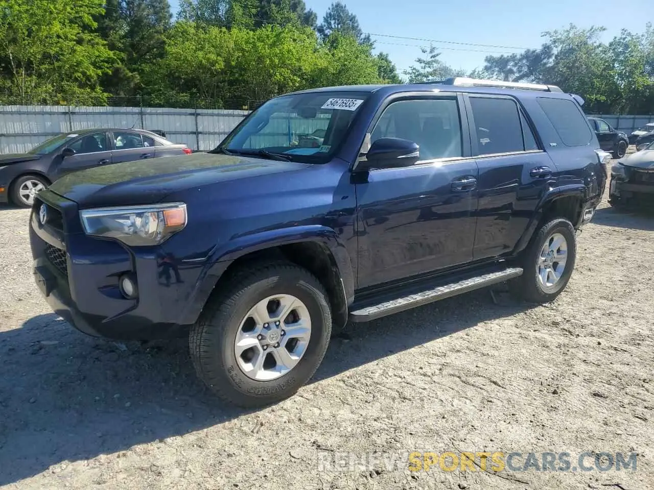 1 Photograph of a damaged car JTEBU5JR1K5658323 TOYOTA 4RUNNER 2019